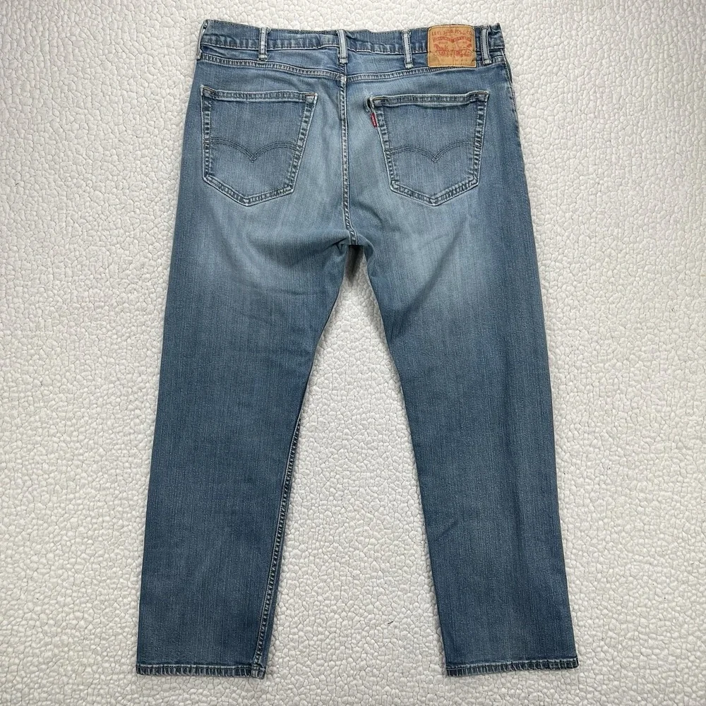 Levi's 505 Jeans Men's 38x30 (Actual 36x28.5) Blue Straight Fit‎ Grunge Casual